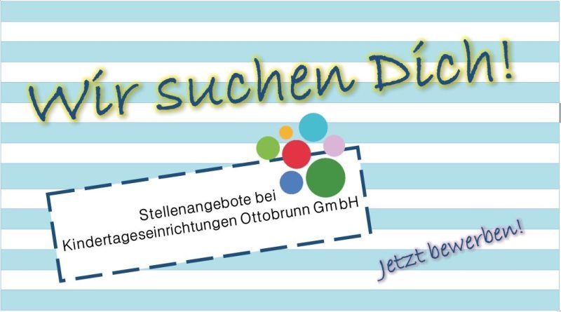 Stellenangebot: Erzieher und Kinderpfleger (m/d/w)